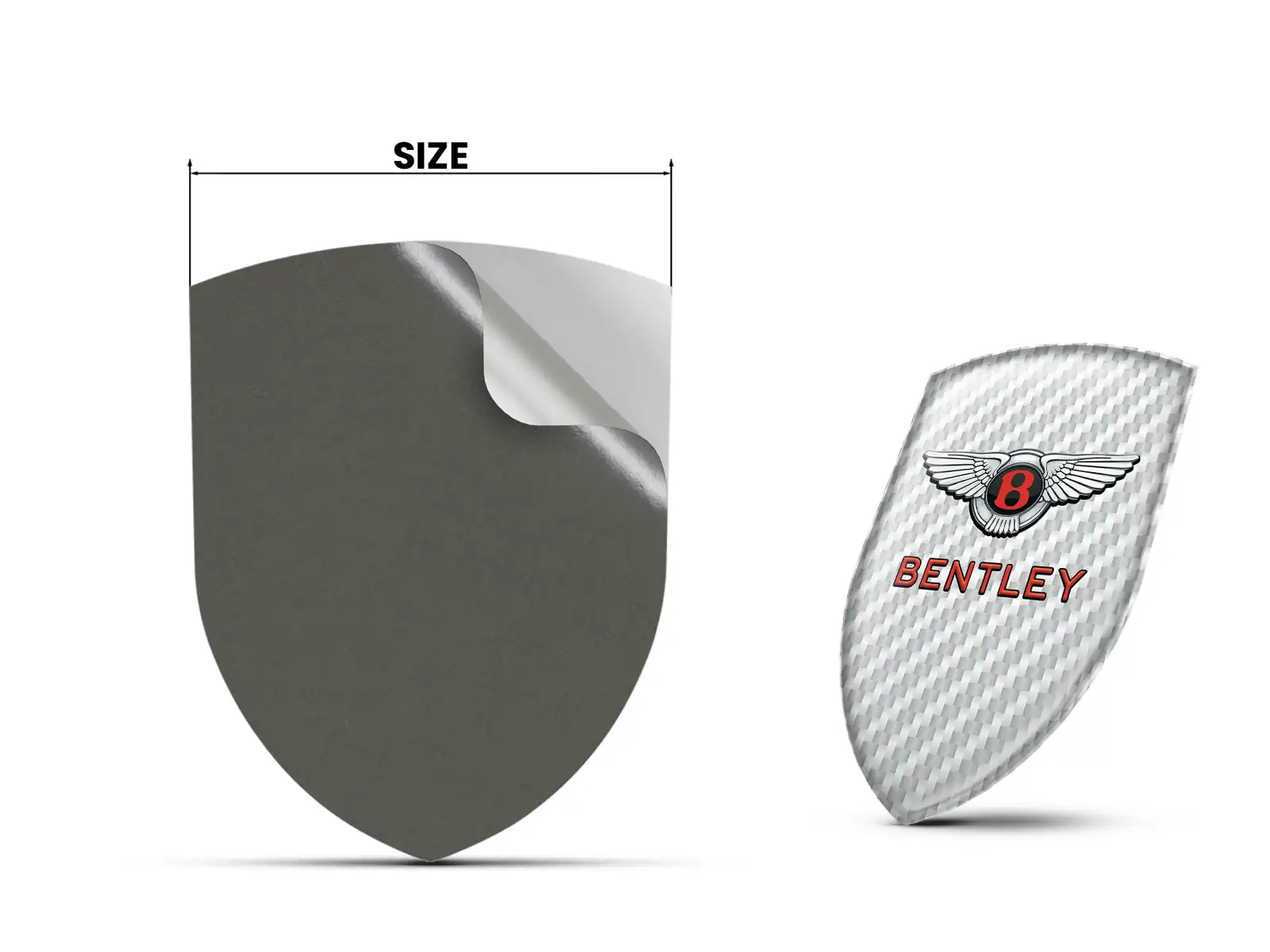 Bentley Pegatinas Parabrisas Auto Máximo Estilo Pro Resistente